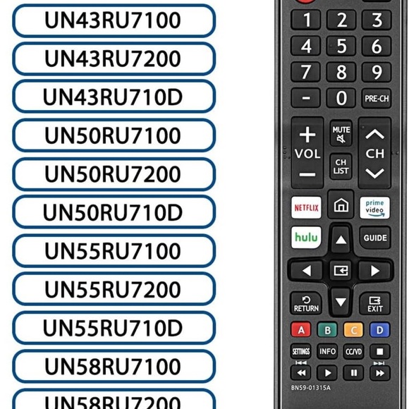 Gvirtue BN59-01315A BN59-01315D Replacement for Samsung Remote Control and Smart - Picture 5 of 5